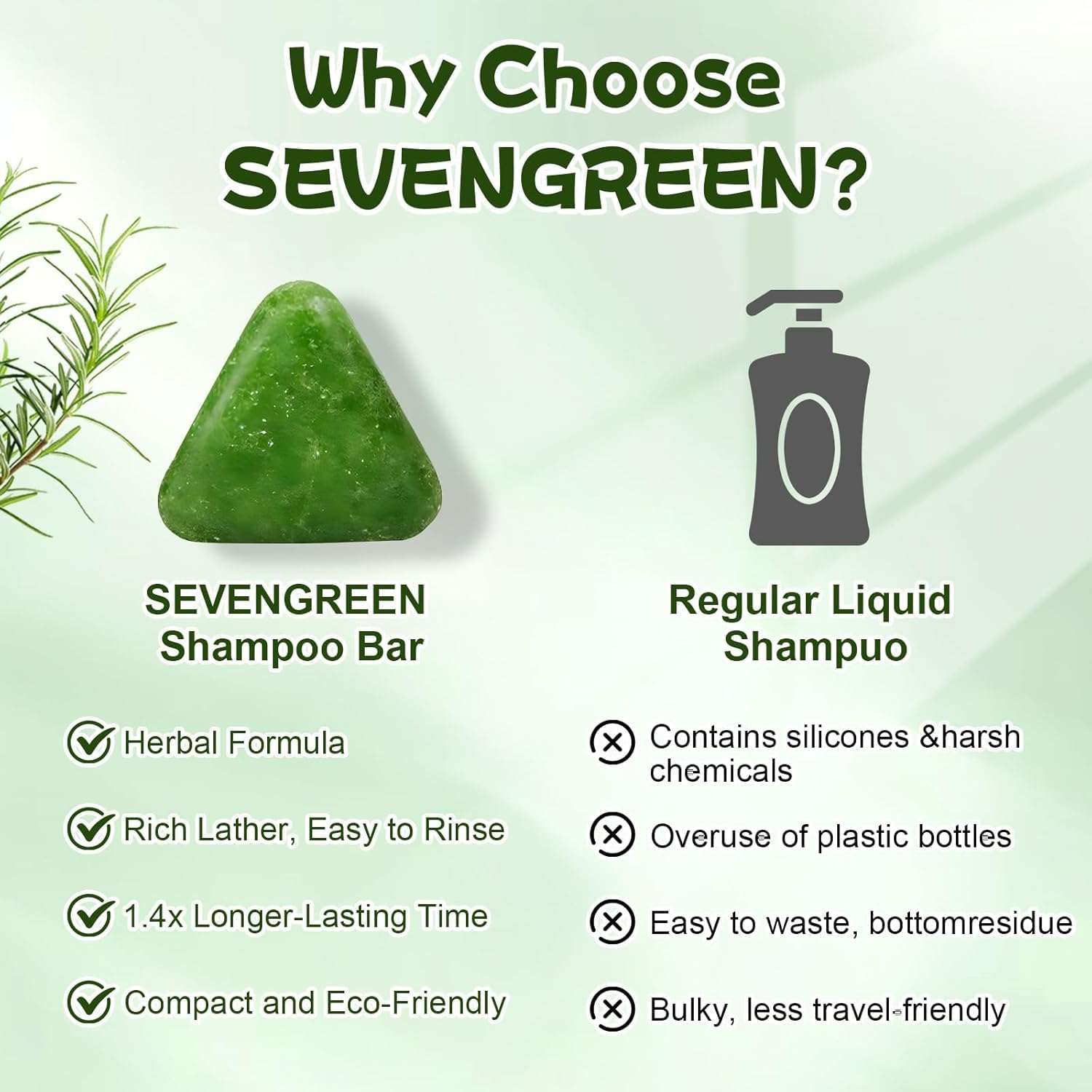 Nature Triangle Şampuan Bar, Nature Seven Usman Green Soap