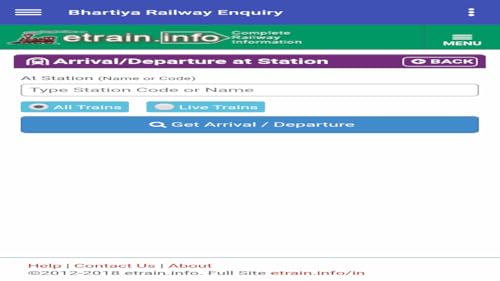 Bhartiya Railway enquriy