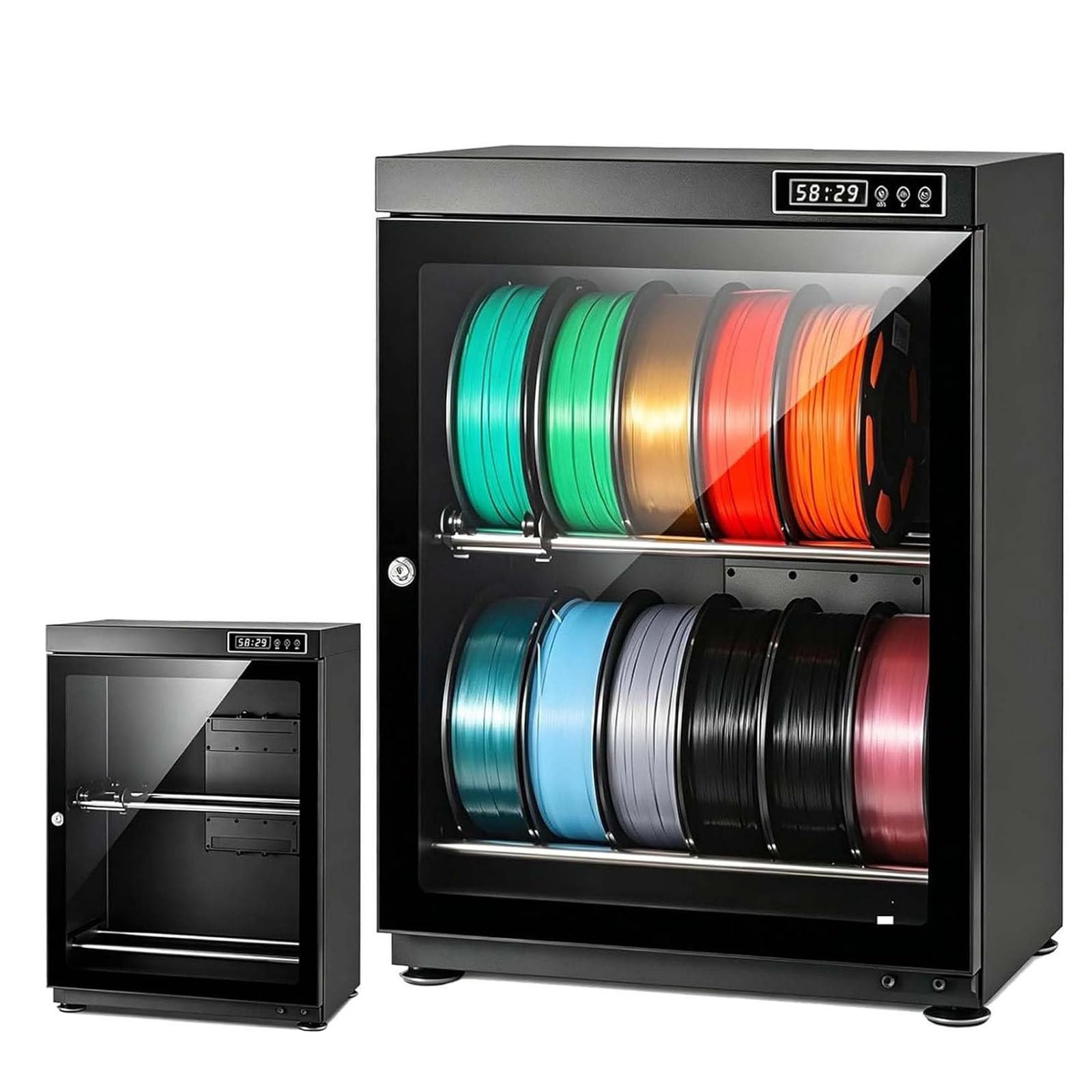 WEIMILOR Sealed 3D Printing Filament Dry Box Dehydrator Case 70L