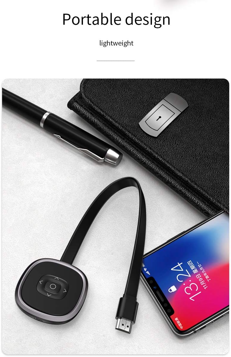 Discount 90% 4K HDMI Wireless Display Receiver, MiraScreen G22 2.4G/5G Wireless HDMI Display Dongle for iPhone iPad Andoird Windows to TV, Support Miracast Airplay DLNA