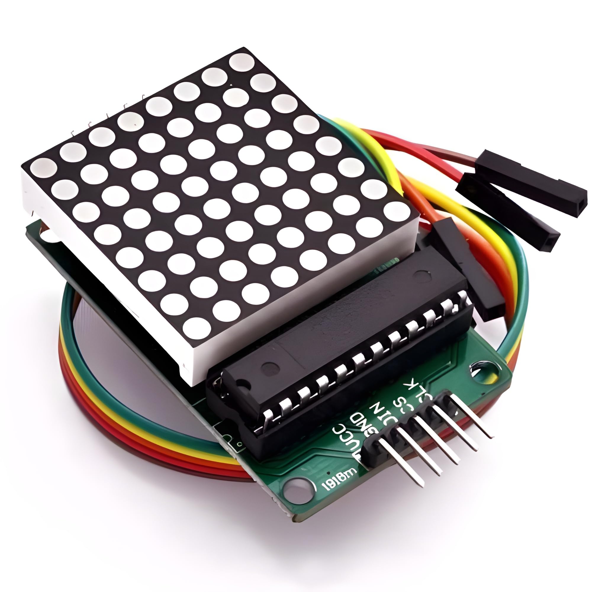 MAX7219 8x8 LED Dot Matrix Display Module with Connecting Wires MCU Control Compatible with Uno (B0CKPST6T2) Amazon Price History, Amazon Price Tracker