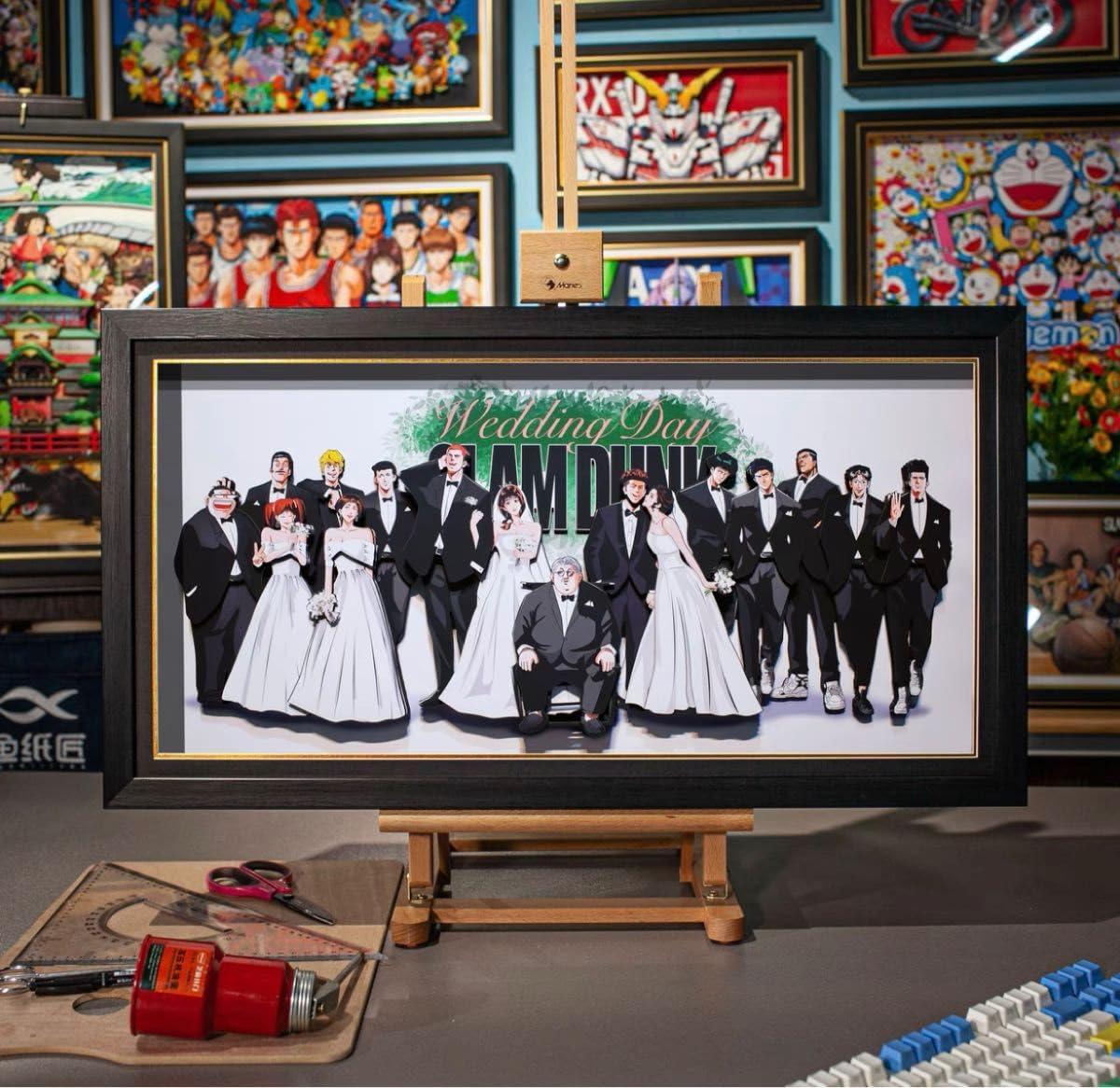 スラムダンク様確認用♡ウエディングバージョン・イニシャルオブジェ Amazon.co.jp: アニメ スラムダンク結婚式ダ ポスター 漫画プリント
