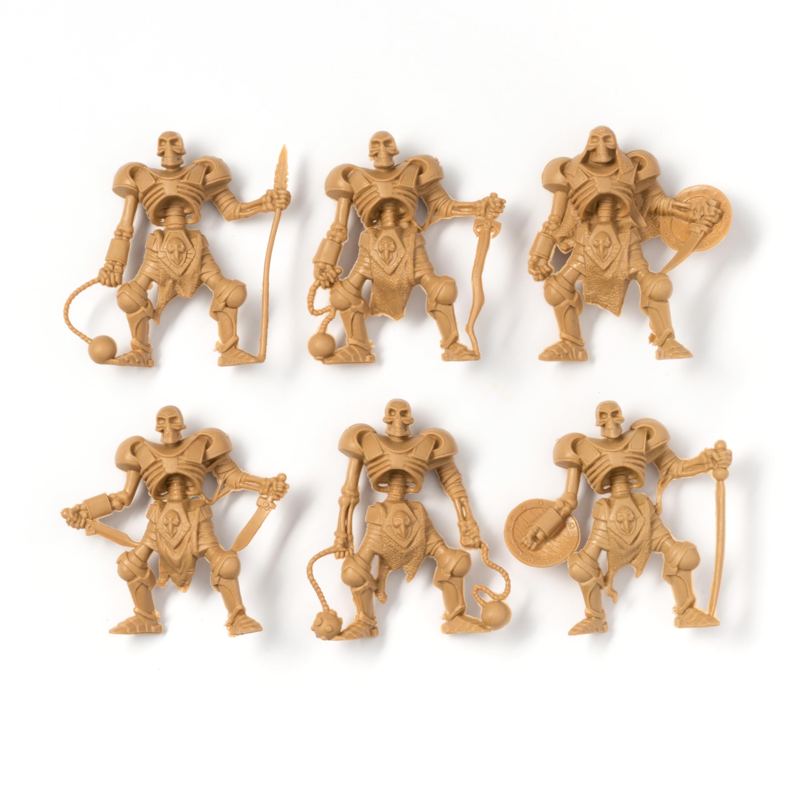 VESELAYA ZATEYA Fantasy Battles Bone Marauders: Epic Skeletons Battlers Figures 2"- 1/32nd Accessories RPGs DMS Soldiers