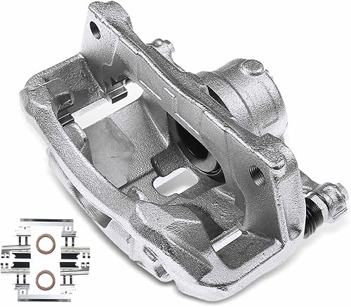 Miniatura 9 de A-Premium Conjunto de pinza de freno de disco con soporte compatible con modelos seleccionados de Mazda - 33 Sport 2014-2016, CX-3 2016-2018, L4