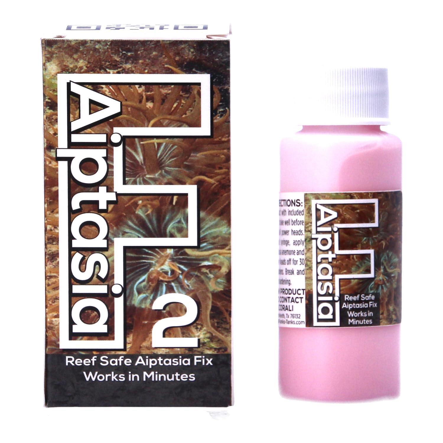 Aquacadabra Franks F-Aiptasia 2oz Reef Pest Killer Treatment Marine Aquarium Coral Tank