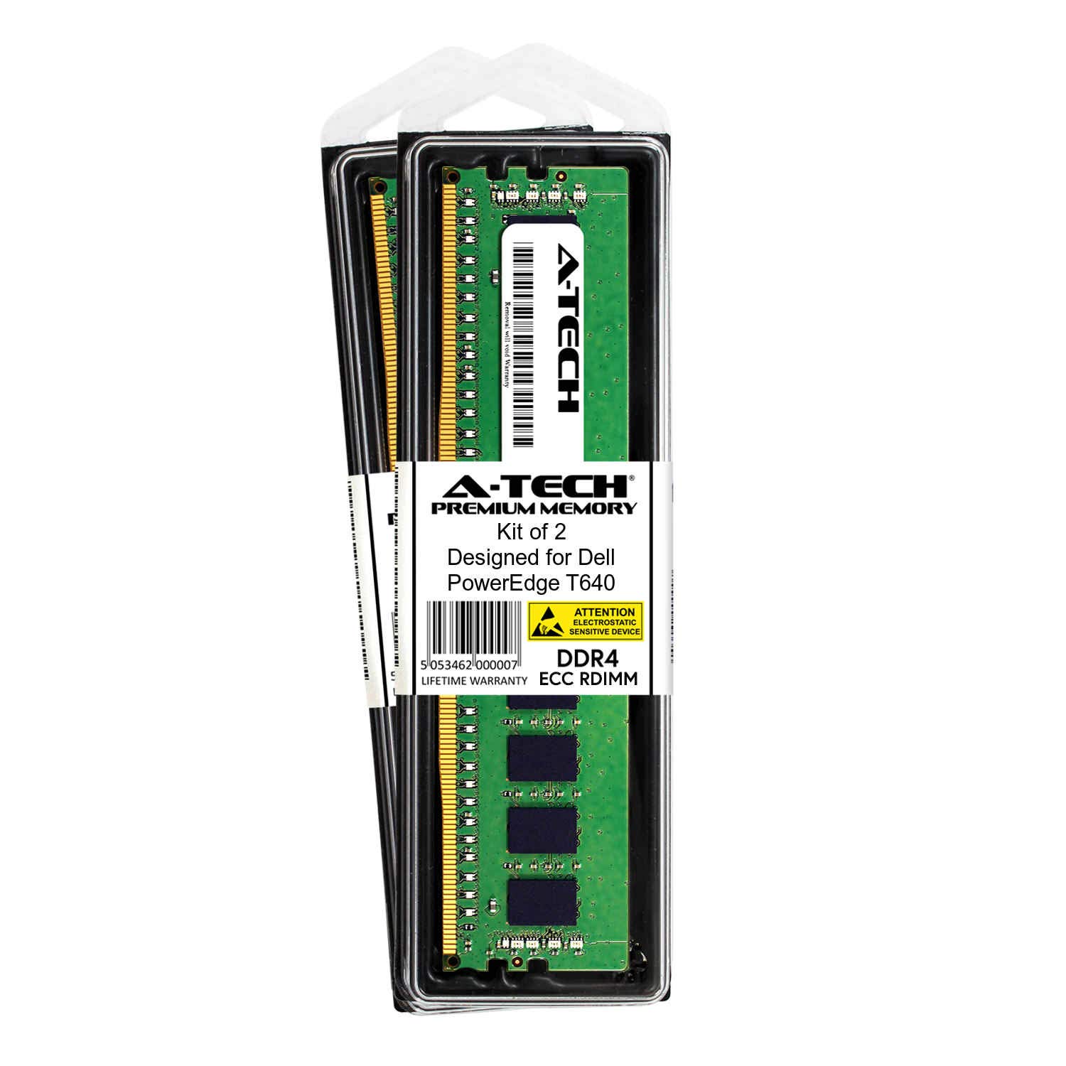 A-Tech 32GB Kit (2 x 16GB) for Dell PowerEdge T640 - DDR4 PC4