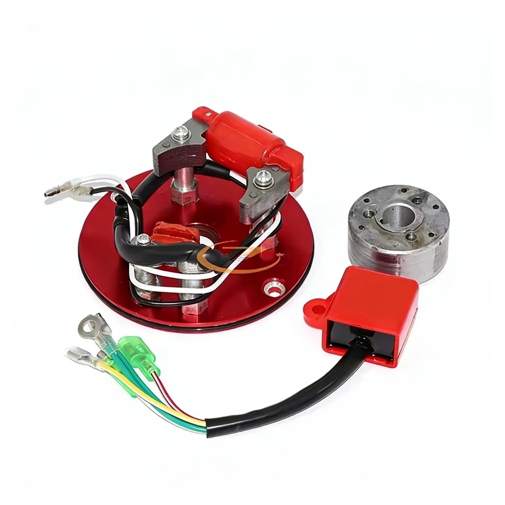 Bobina Accensione Motore Per 50cc 70cc 90cc 150cc Dirt Bike/ATV/Scooter Per Mini Quad Kit Bobina Accensione Universale Per Moto - Statore Rotore Magnetico