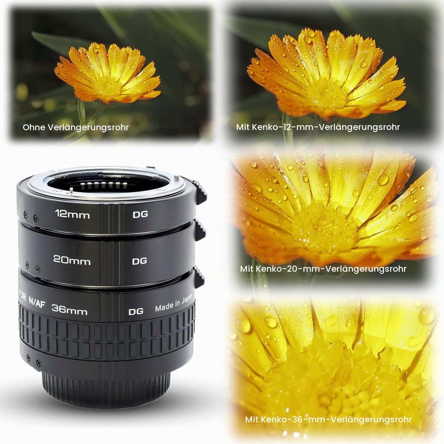 KENKO DG Extension Tube Set N-AF