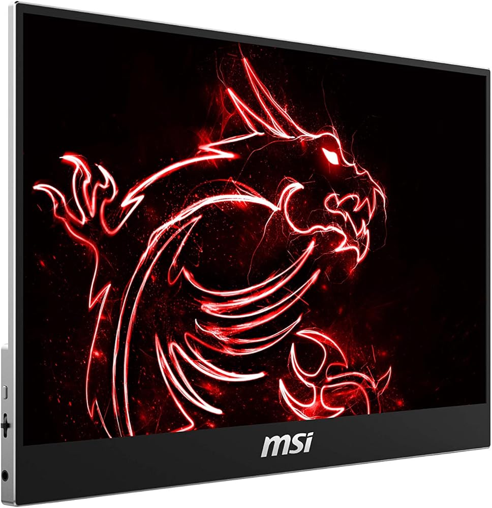 MSI Frameless Bezel Glass Surface 1920 X 1080 USB/HDMI Smart Cover Included IPS Portable Monitor thumbnail 3
