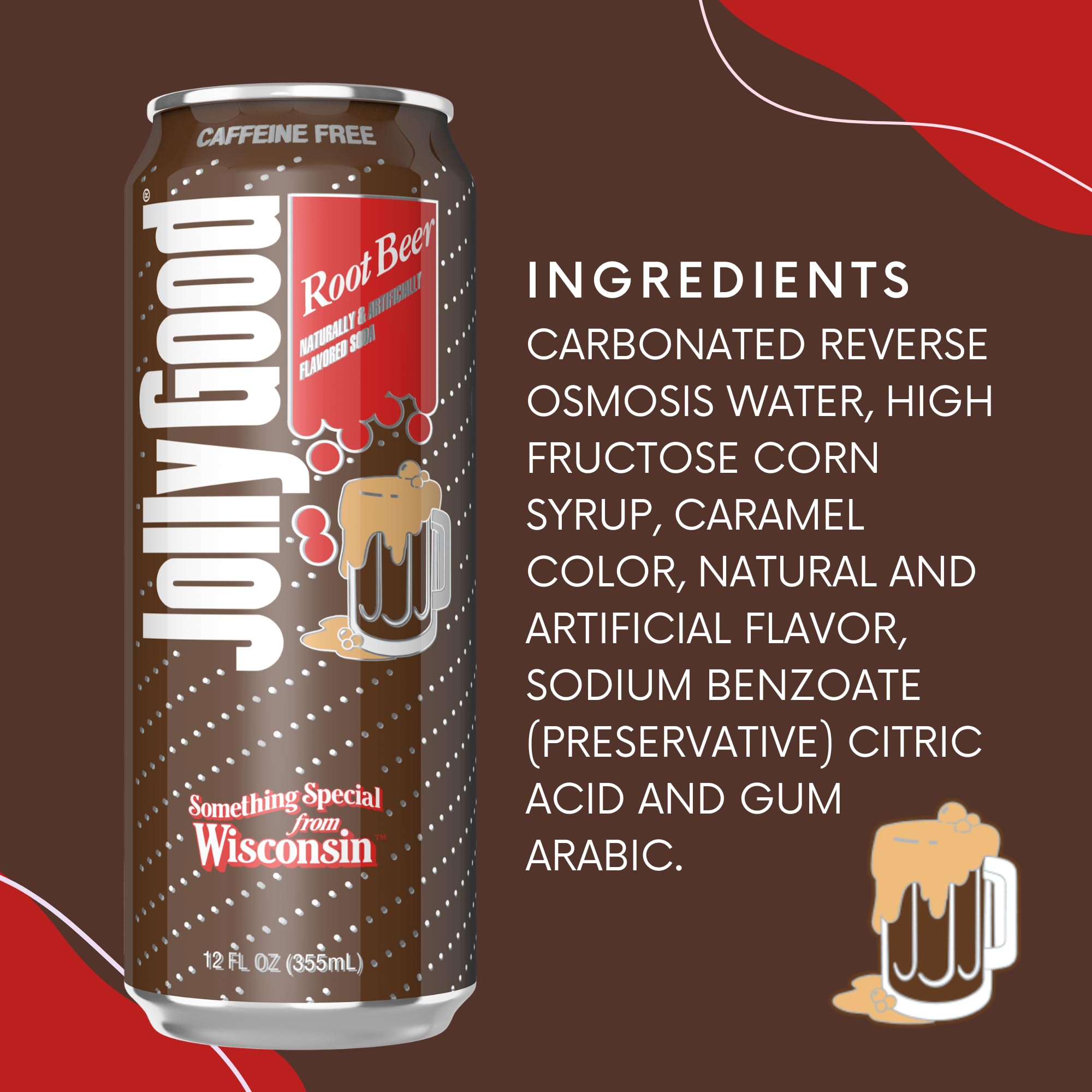 Amazon.com : Jolly Good Classic Old Fashioned Root Beer Soda