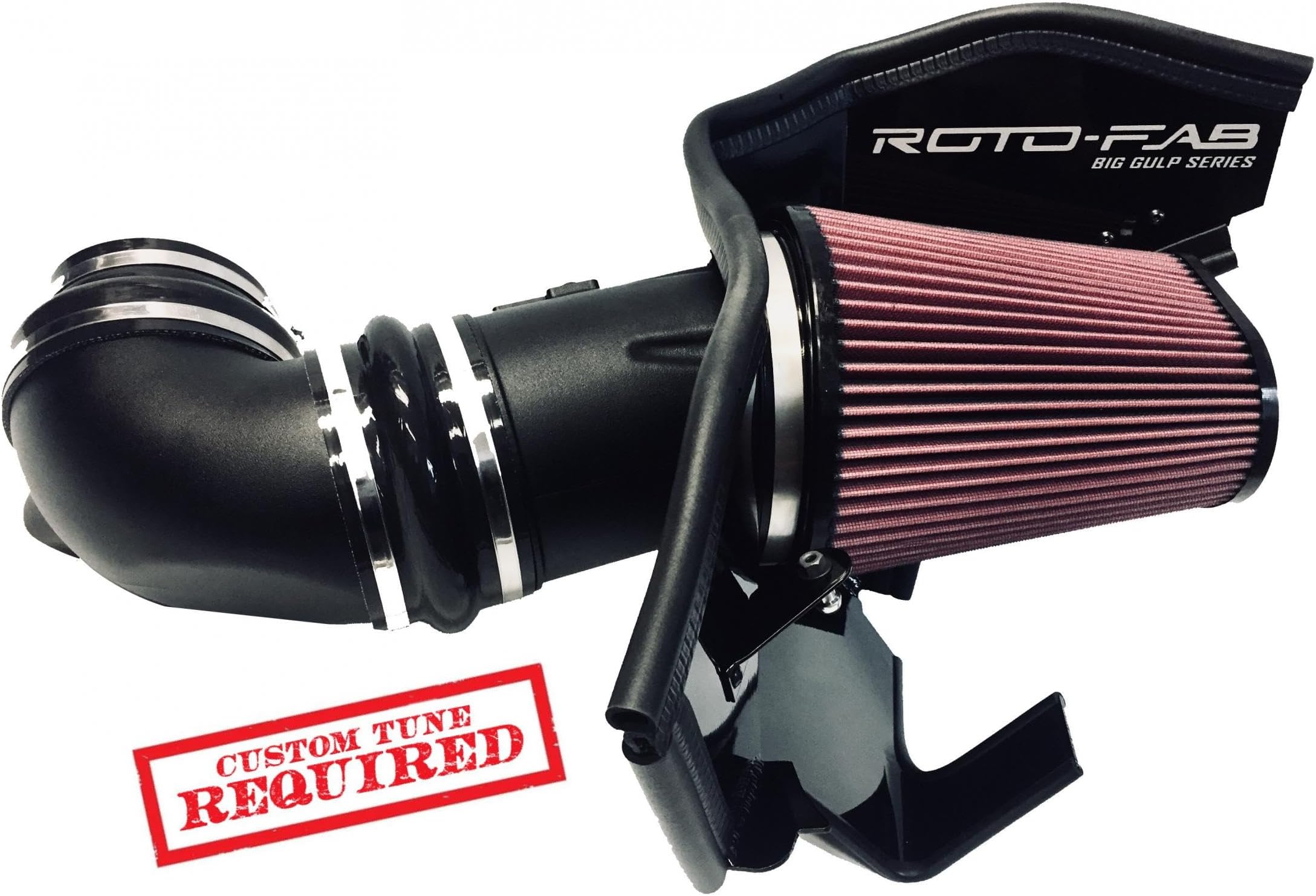 Roto-Fab 1016-1074 Big Gulp Series Air Intake System with Oiled Filter Compatible with 2017-2024 Camaro ZL1