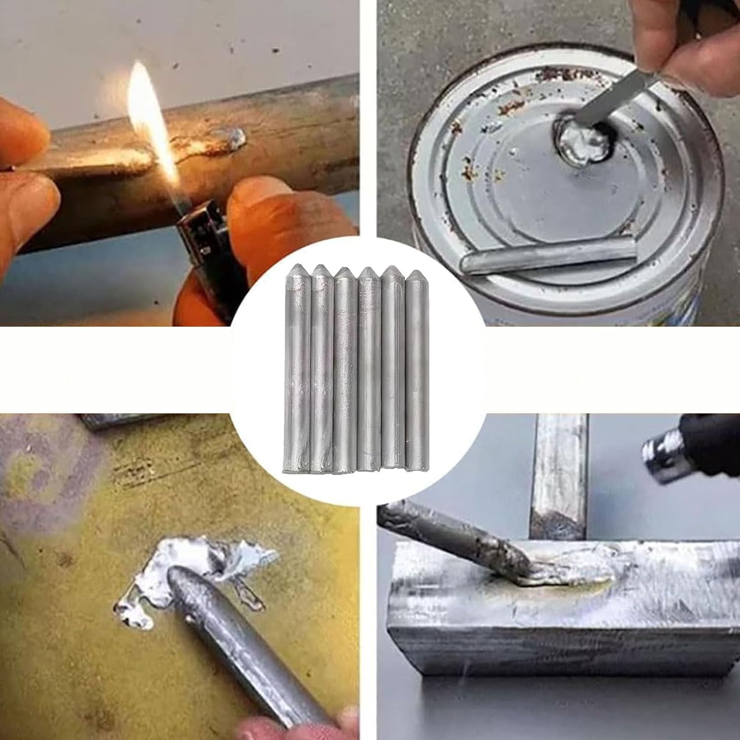 Low Temperature Universal Welding Rod, Lighter Melt Welding Rods, Easily Fusible Aluminum Weldings Rods for Stainless Steel, Iron, Aluminium, and Other Metals, Perfect for Beginners