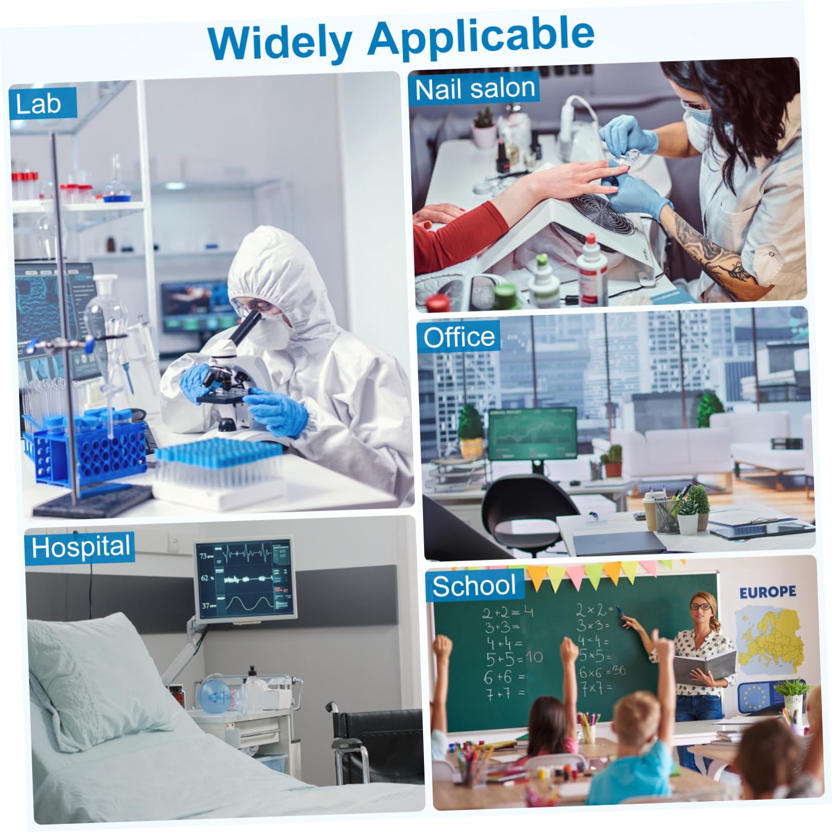 Mobestech Dispenser Mascherine e Acrilico Trasparente Contenitore Da Scomparti Per Organizzazione Mascherine e Salvaspazio Per Laboratori e Domestici