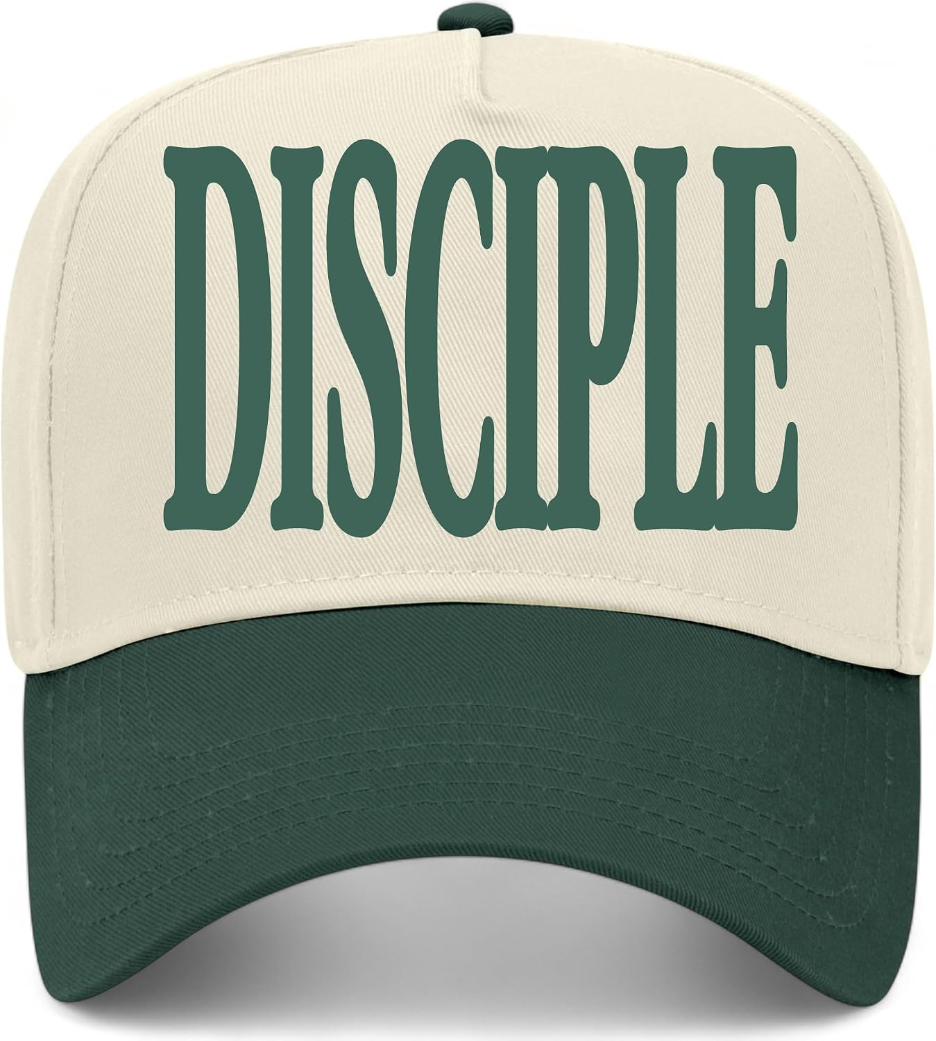 Disciple Hat | Premium Adjustable Christian Snapback Baseball Vintage Trucker Hat for Men & Women