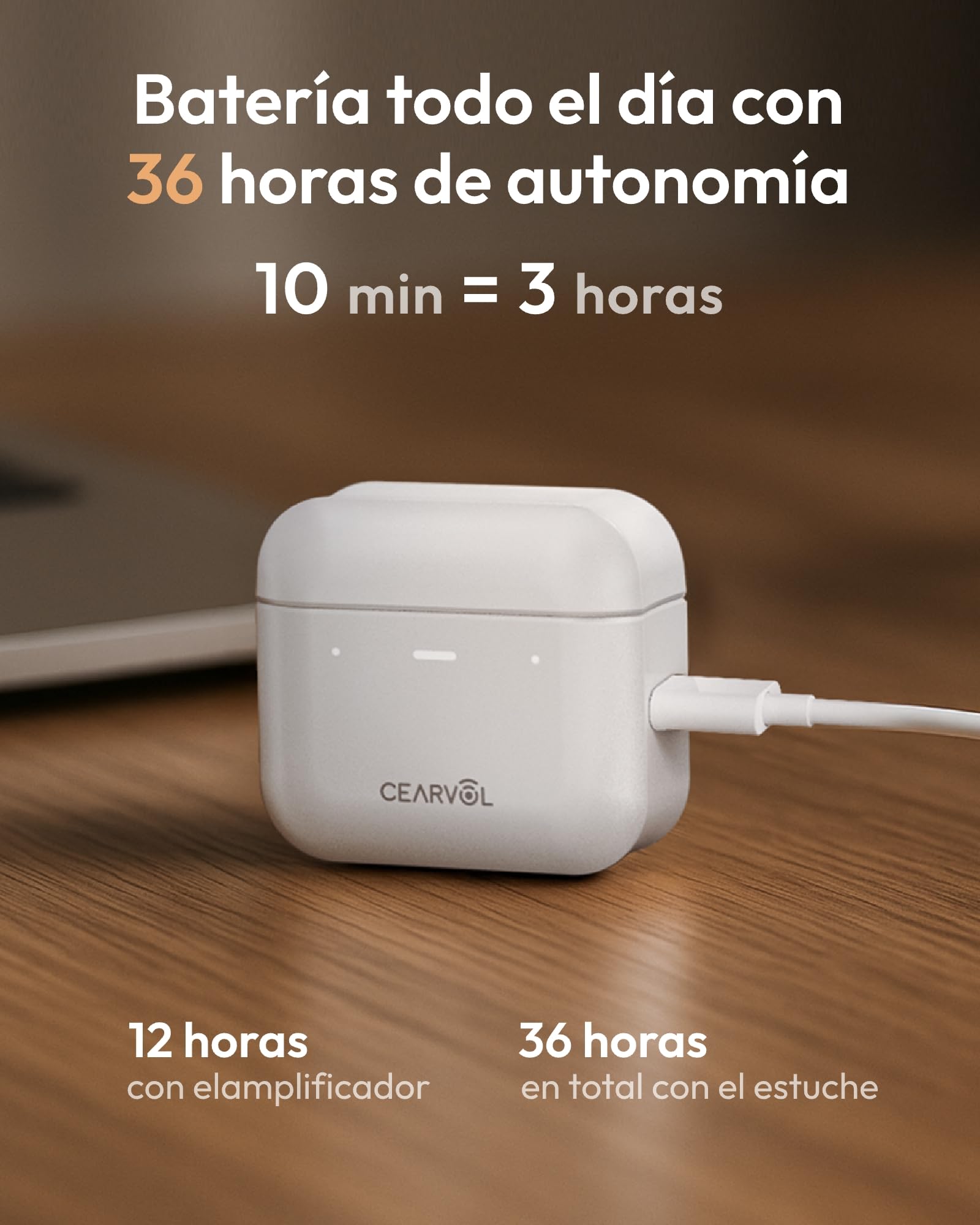 Diamond X1 Amplificador de Sonido con Bluetooth 5.3, App iOS/Android, 16 Canales y Reducción de Ruido, Blanco