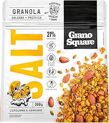 Granola Salgada Cúrcuma e Gengibre GranoSquare 200g