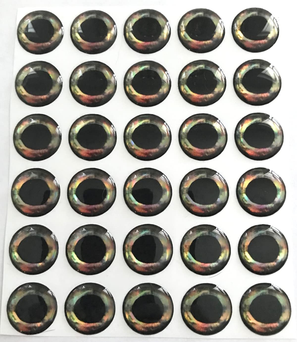Brule 3-D Epoxy Fish Eyes (Fury-S, 20mm)