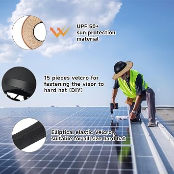 Tontron Hard Hat Sun Shade |Visor