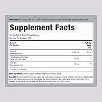 Vista 2 de Lindberg Vitamina C 1000mg con bioflavonoides y escaramujos 280 cápsulas Suplemento sin OMG, sin gluten