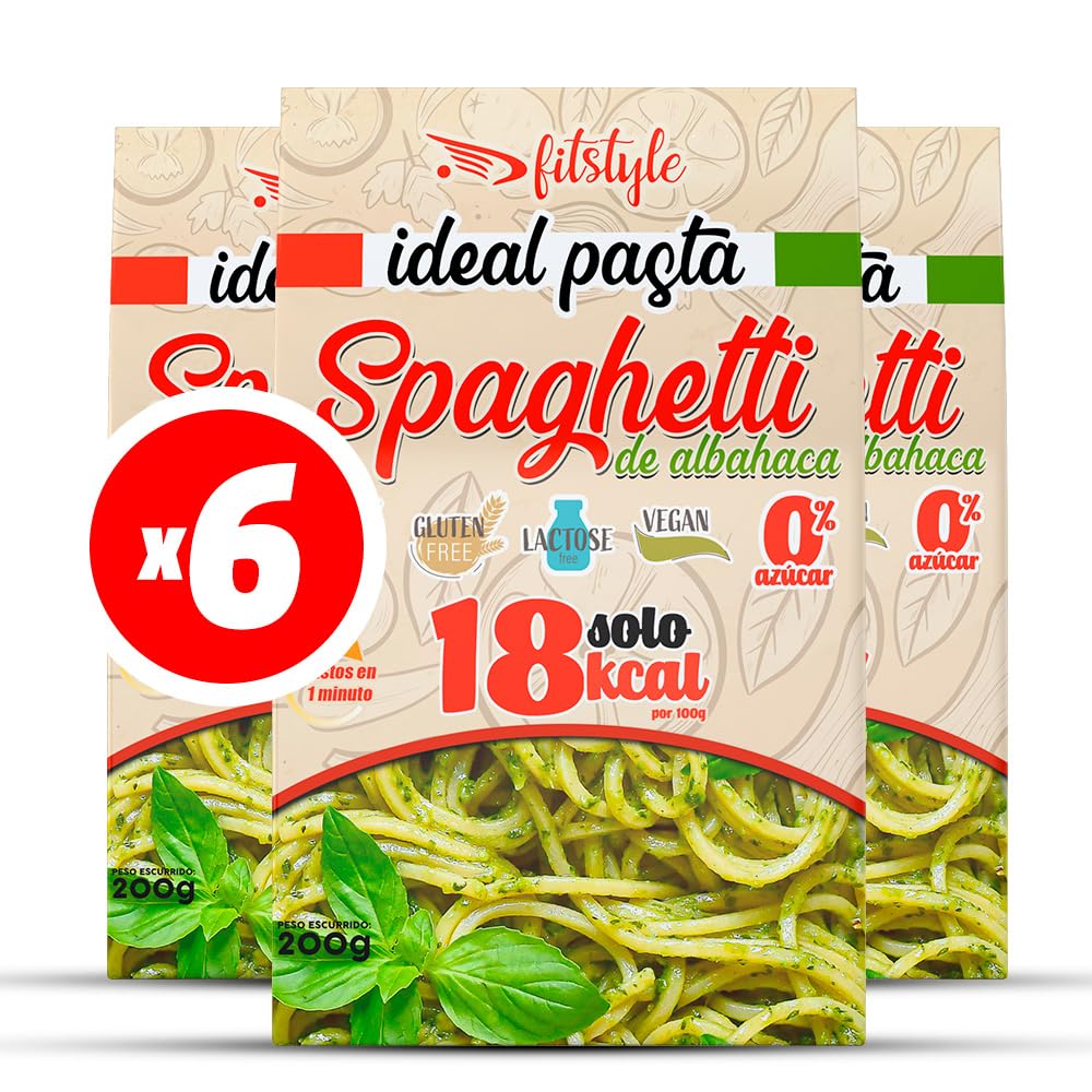 (x6) Pasta Konjac FITstyle | Konjac | Sin calorías | Saciante | Escurrir, aliñar y listo (6 x Spaghetti) — view 9