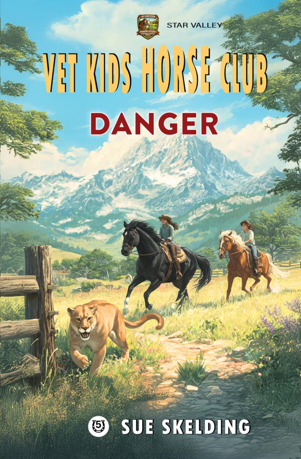 DANGER: Children's Equine Veterinary Adventures and Mystery Learning Series (Vet Kids Horse Club - Children's Equine Veterinary Adventures)