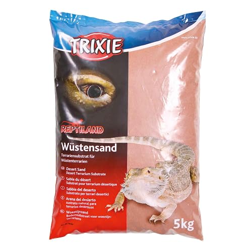 Trixie Arena Desértica para Terrarios, 5 kg, Roja, Reptiles