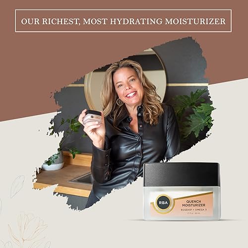 Miniatura 2 de RBA Skincare's Hidratante vegano iluminador para reducir las manchas oscuras, hidratante facial ligero diario con manteca de karité y vitamina C