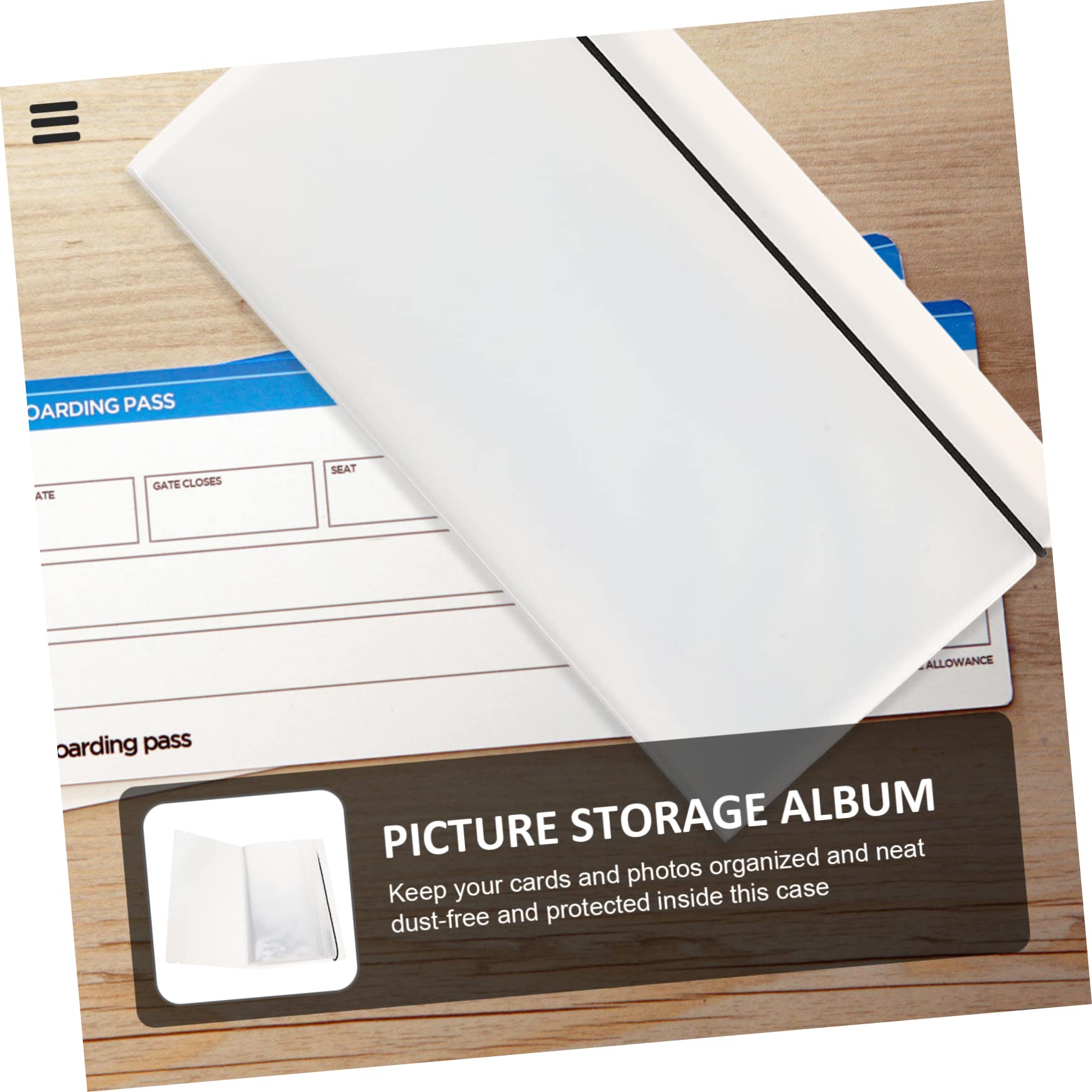 LOLIPPYY Álbum Coleccionador de Entradas y Billetes Portátil para Viajeros, Transparente, Resistente al Desgaste, Tamaño E, Almacenamiento Organizado para Cine, Avión y Conciertos LOLIPPYY Álbum Coleccionador de Entradas y Billetes Portátil para Viajeros, Transparente, Resistente al Desgaste, Tamaño E, Almacenamiento Organizado para Cine, Avión y Conciertos