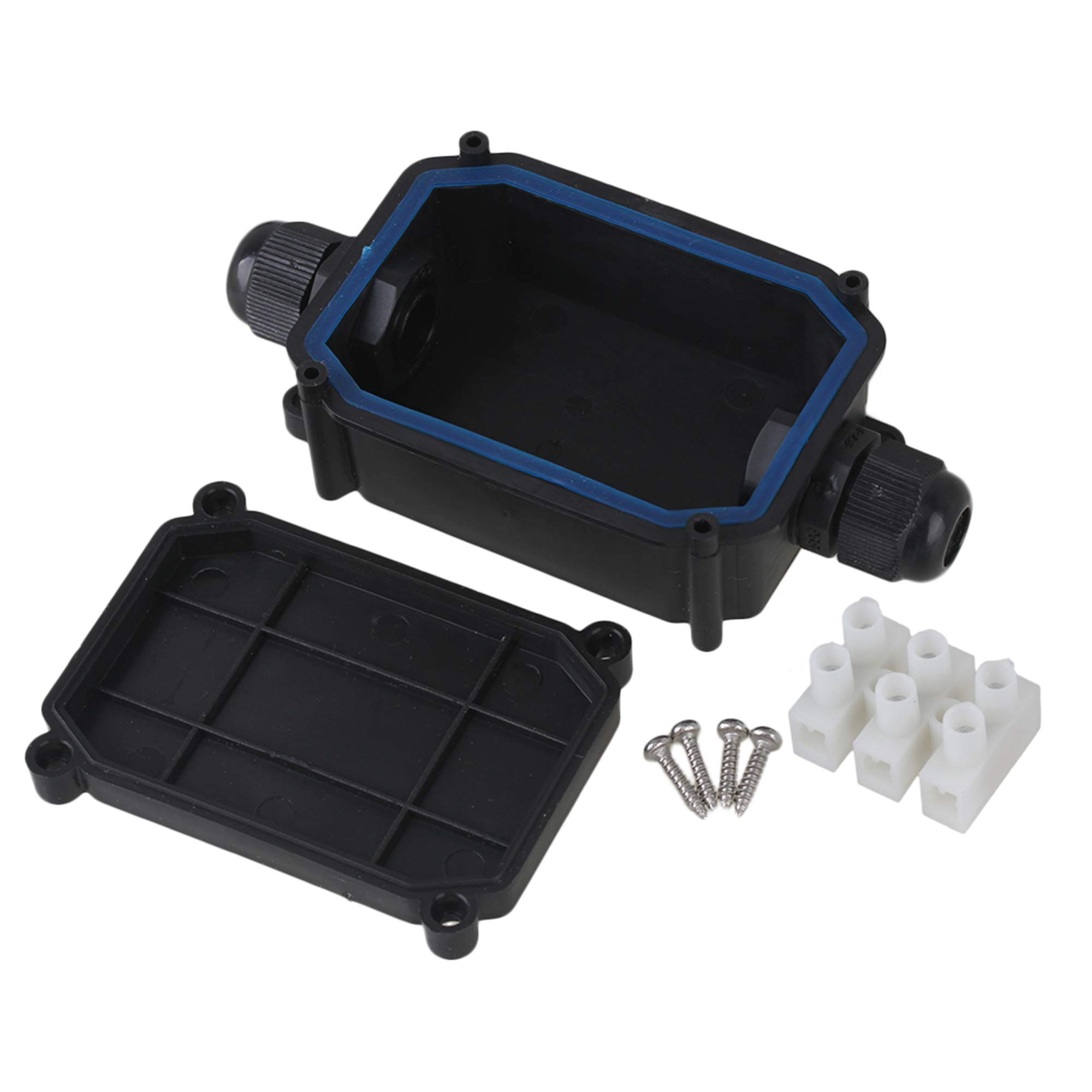 Buy Underwater Black IP66 Plastic Cable Wire Connector Gland Electrical