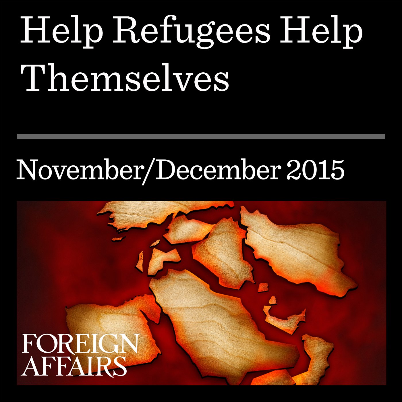 Help Refugees Help Themselves