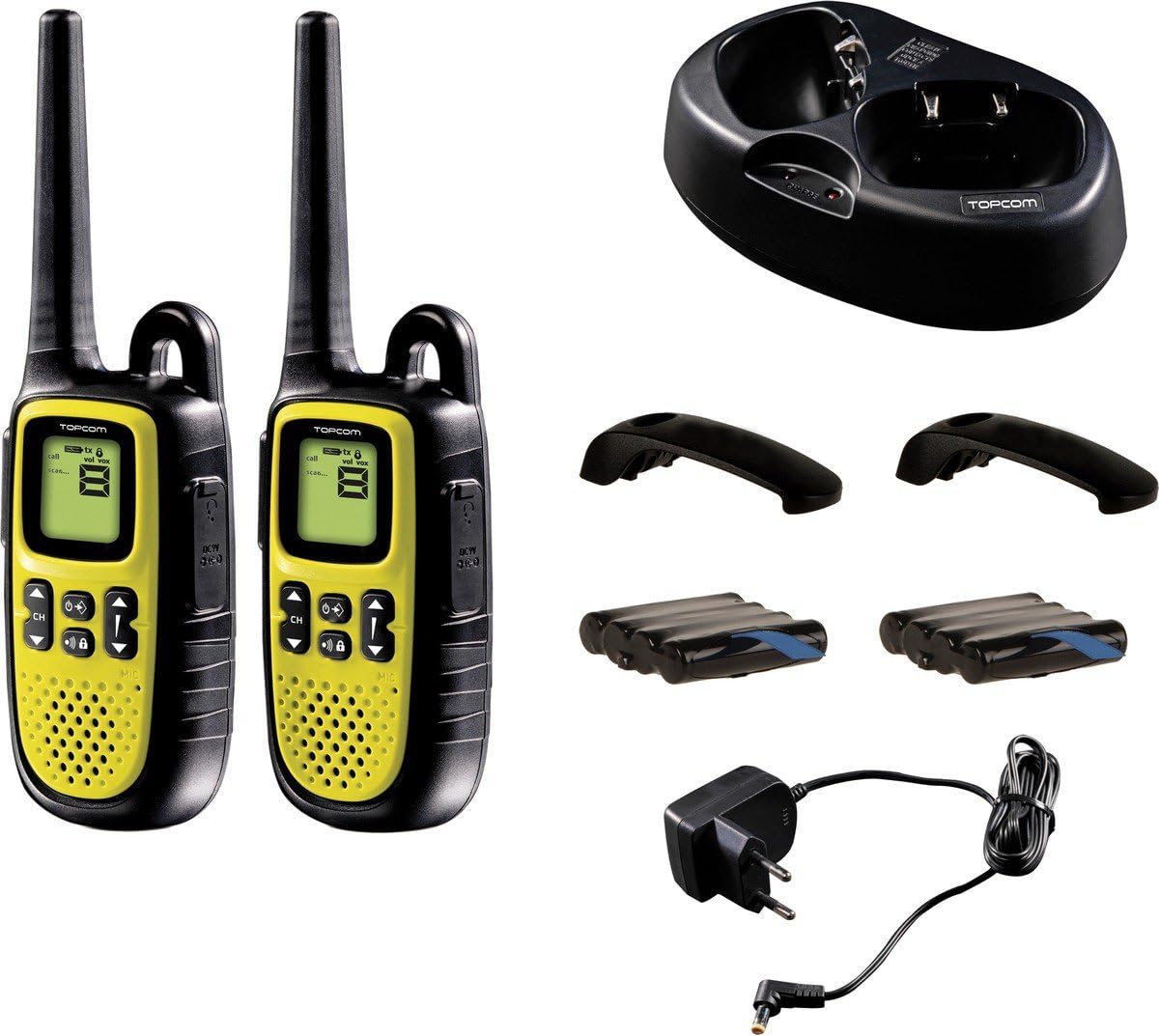RC-6403 Walkie Talkie – Range: up to 10 km – With noise reduction