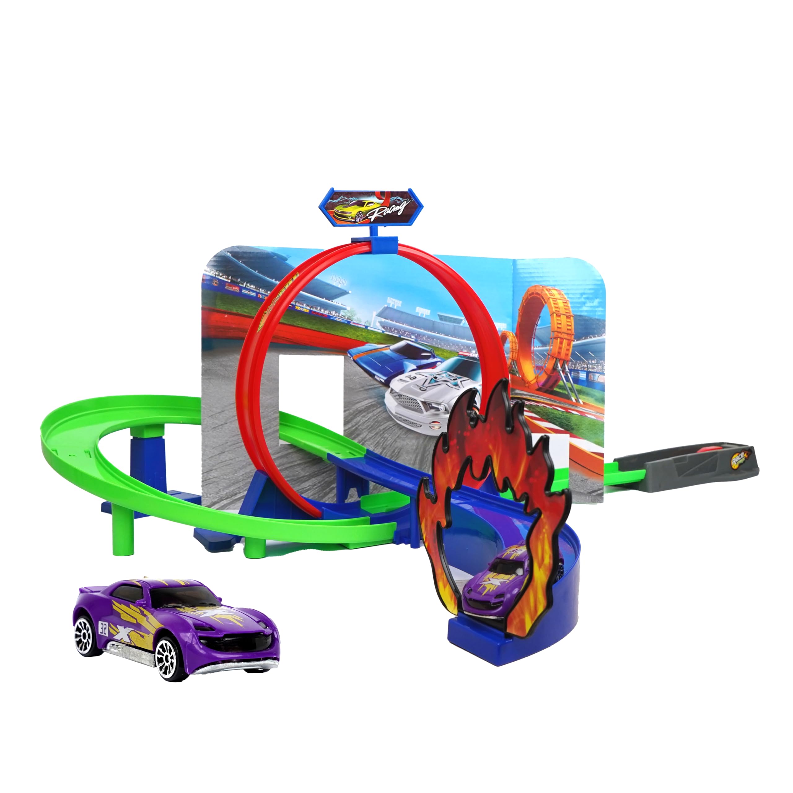 WireScorts Track Racing Car Set for Kids, Including 1 Car (Multi Color) (B0D2HNJ1J5) Amazon Price History, Amazon Price Tracker