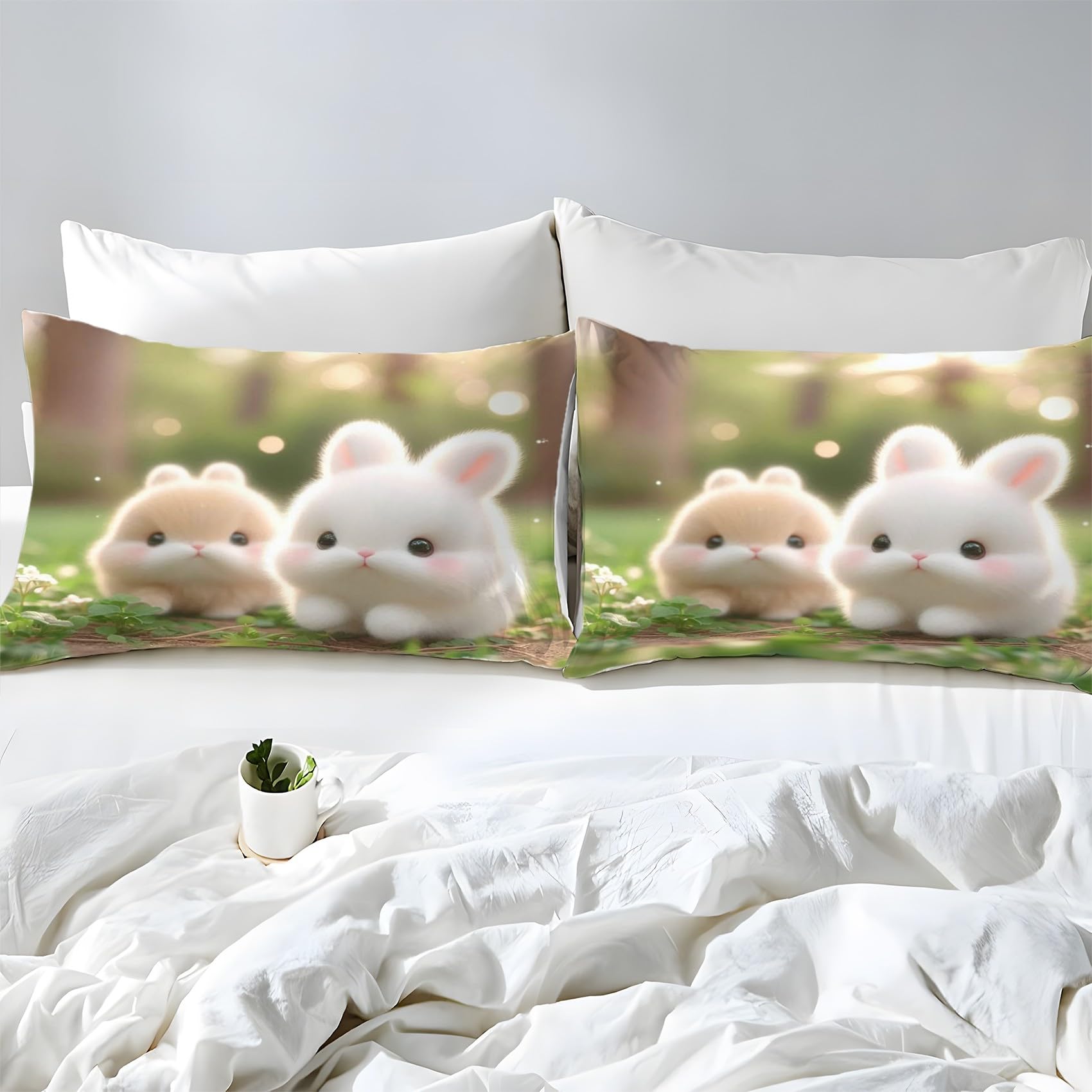 Fundas Nordicas Cama 135 Dibujos Animados Ropa de Cama para Niños Adultos con Cremallera Suave Transpirable Fundas Nordicas de Microfibra(220x230 cm) + 2 Fundas de Almohada 50x75 cm