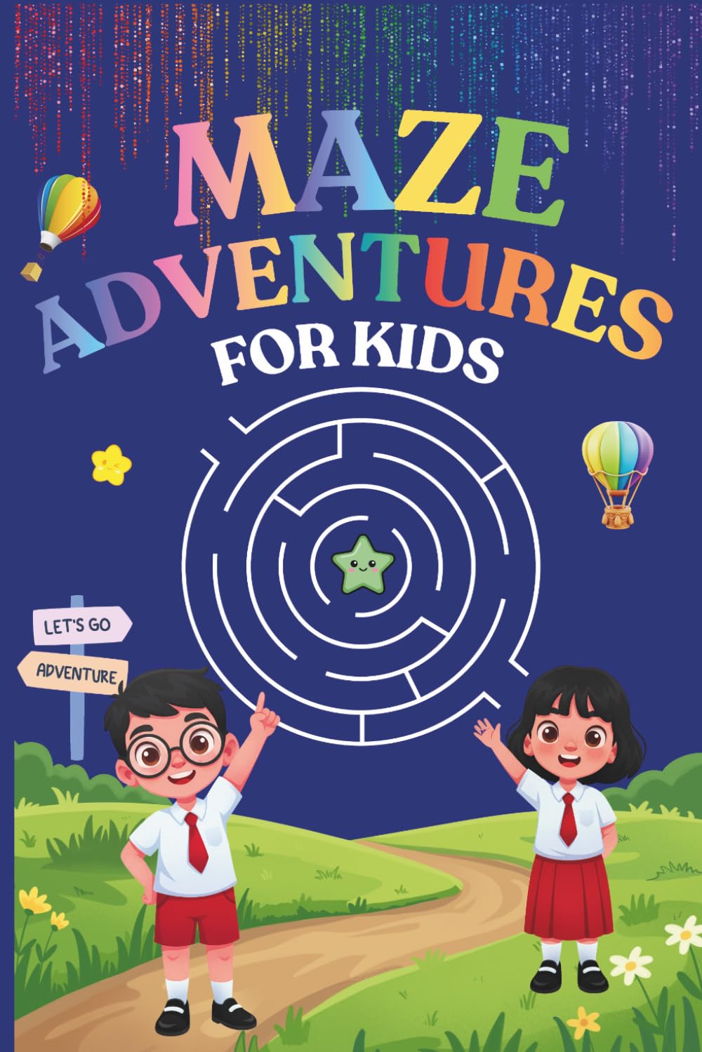 Kids MAZE Adventures: Fun Maze Activity Book