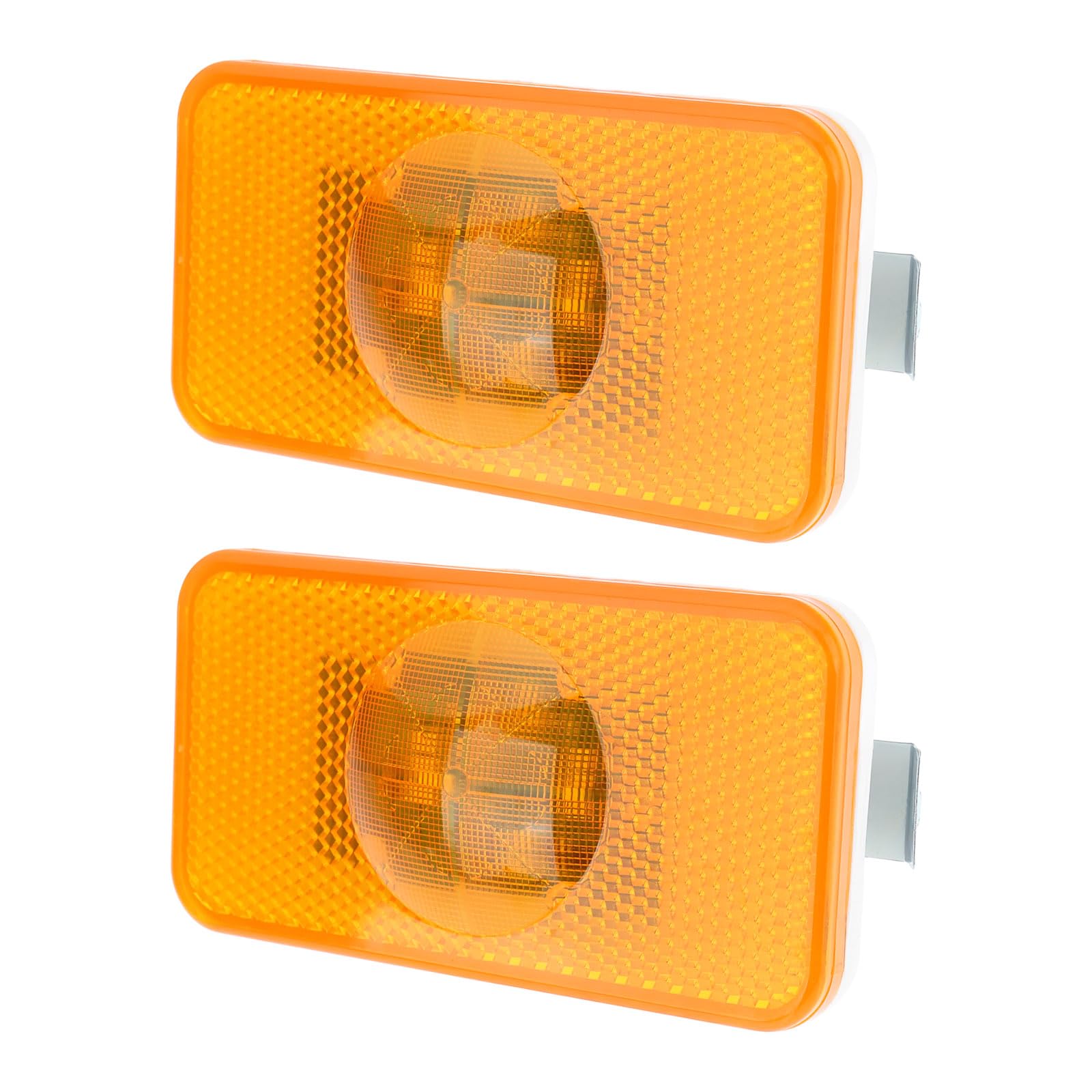 The Lord of the Tools 2 lámparas de repetición de marcador lateral ámbar LED de 2 pines para coche 7423387844 compatible con Renault serie C compatible con VOLVO