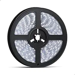 Fita LED Branco Frio 10m com IP44 para decorar salas quartos e ambientes internos como sancas e nichos