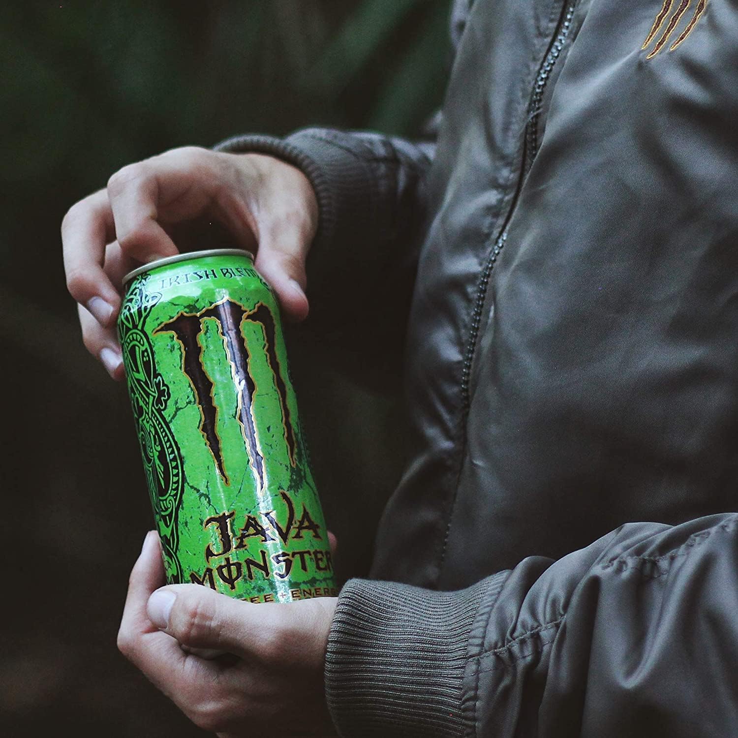 16 Pack - Monster Java Coffee + Energy Irish Blend - 15 Ounce