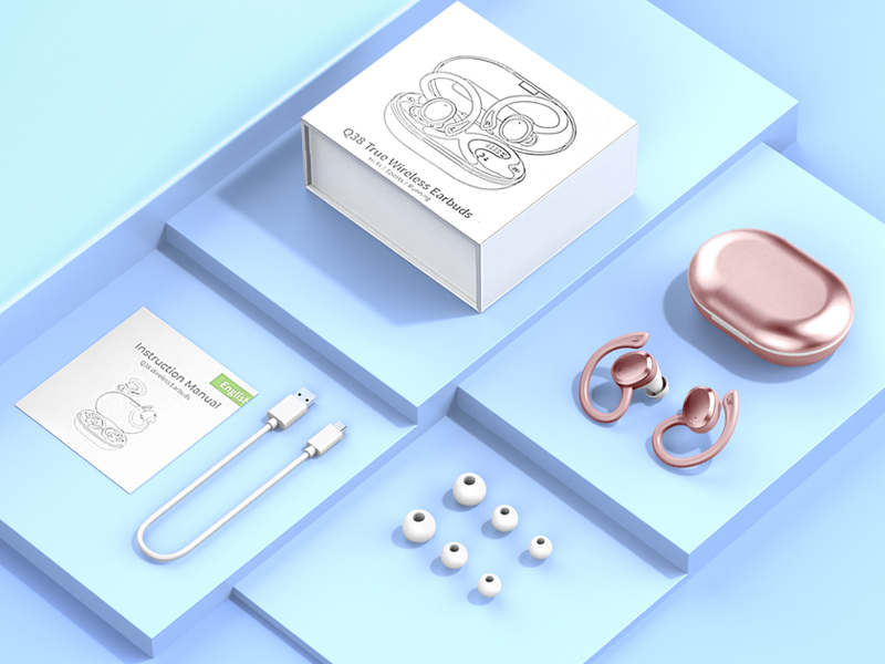 Amazon.com: Wireless Earbuds Sport, Bluetooth 5.4 Headphones Bass