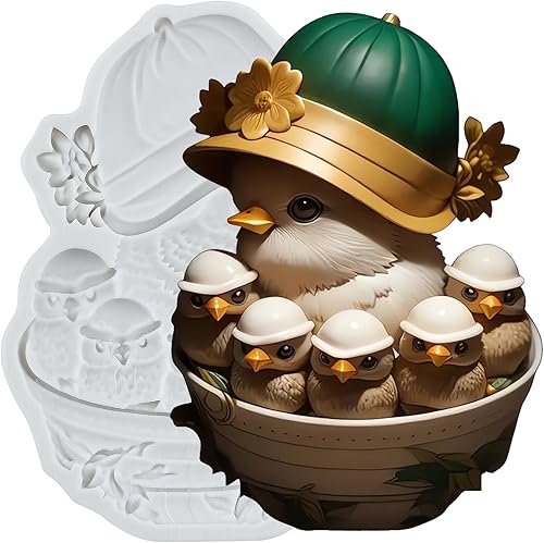 Miniatura 55 de Lingzhi Bumble Bee Moldes de silicona para fondant de abeja para decoración de pasteles, decoración de cupcakes, caramelo de chocolate, pasta