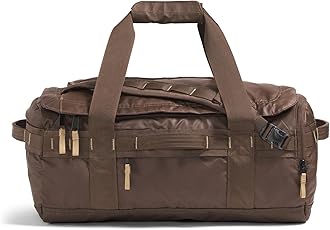The North FaceBase Camp Voyager Duffel—42L - PFAS Free, Smokey Brown/Khaki Stone, One Size