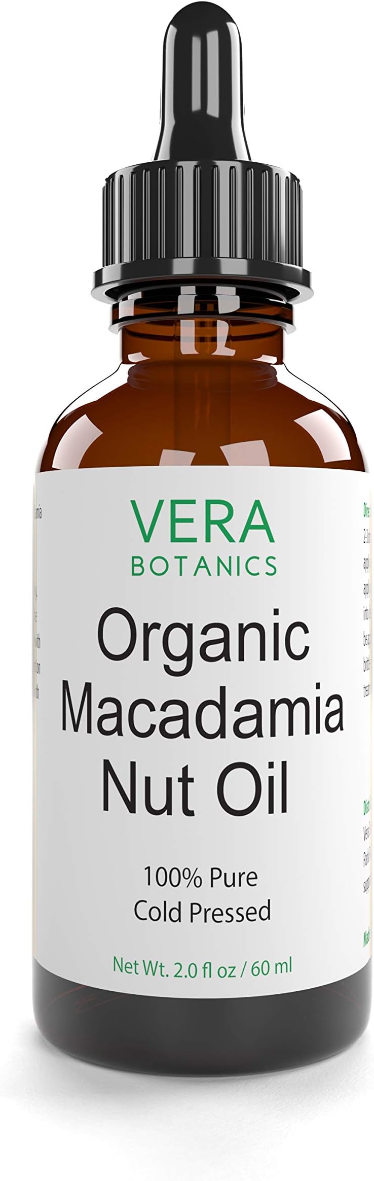 ORGANIC MACADAMIA NUT OIL 100% Pure & Natural, Unrefined, Cold-Pressed For Face, Dry Skin, Nails, Lips, Body & Hair - Reduce Hair Breakage, Even Out Skin Tone, Therapeutic Massage