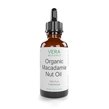 ORGANIC MACADAMIA NUT OIL 100% Pure & Natural, Unrefined, Cold-Pressed For Face, Dry Skin, Nails, Lips, Body & Hair - Reduce Hair Breakage, Even Out Skin Tone, Therapeutic Massage