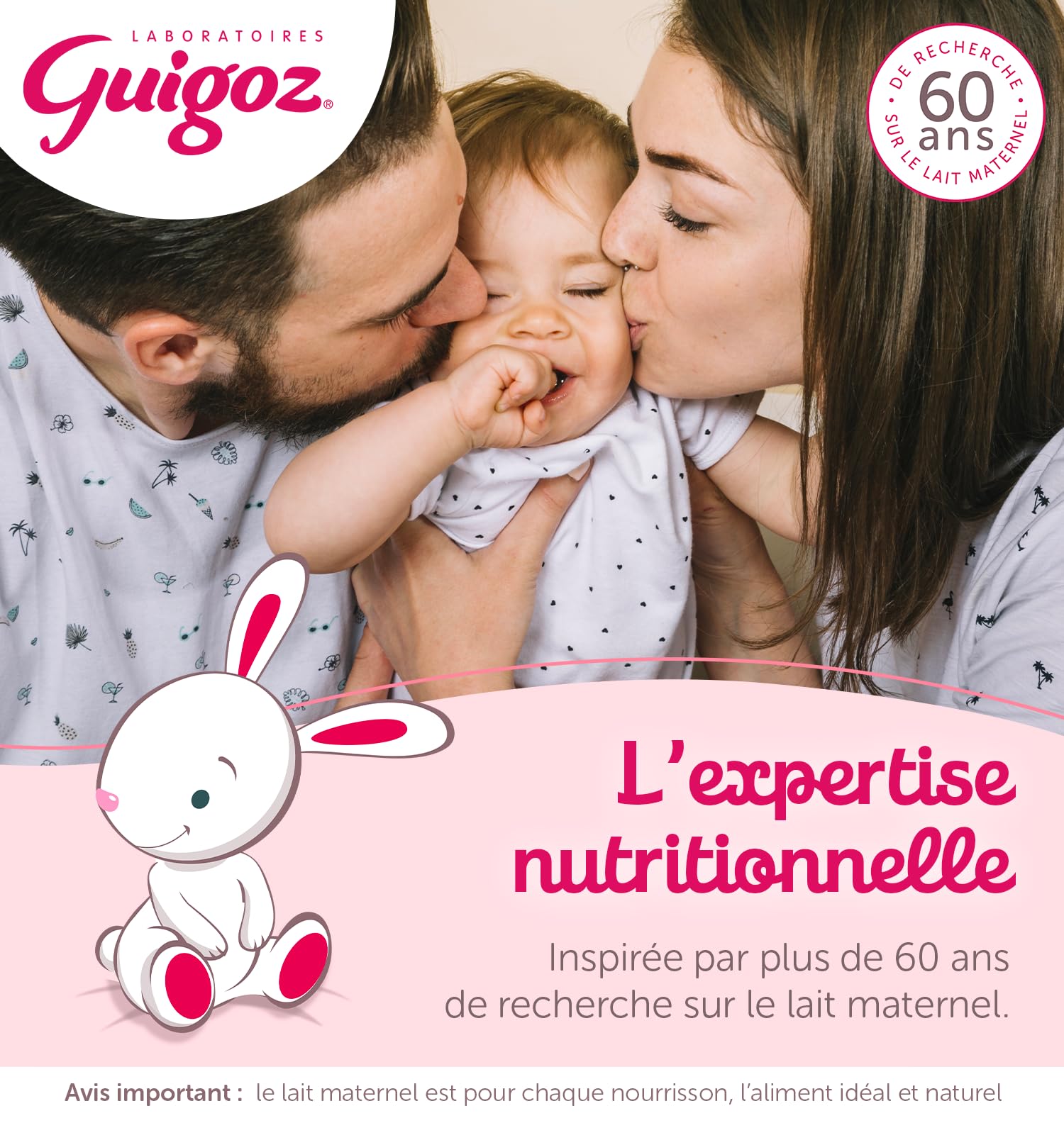 GUIGOZ OPTIPRO 2 Lait en poudre 2ème - de 6 à 12 mois - 830g - Lot de 3