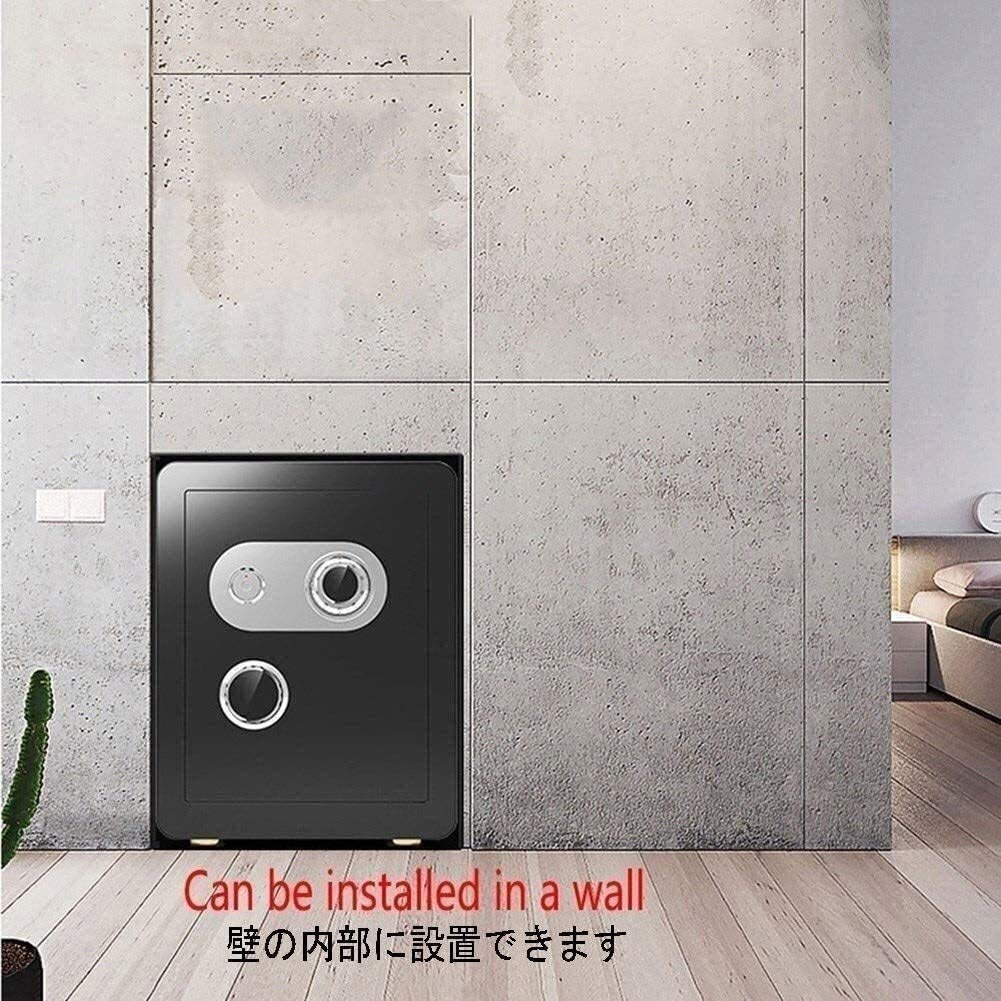 RLKHXBS Safe,Home Safe, Safes and Lock es, Money Furniture Safe Large Fireproof Steel Safes for Home, Hotel and Office Security Cabinet, Mechanical Password, 45 cm High