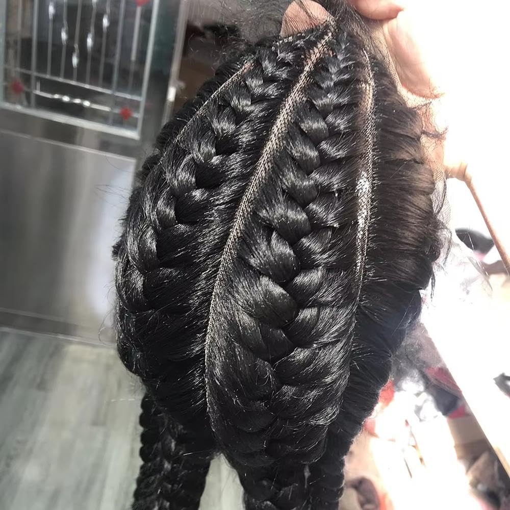 Haarpflege Zöpfe Lace Front Perücke Mit Babyhaar Ohne Kleber