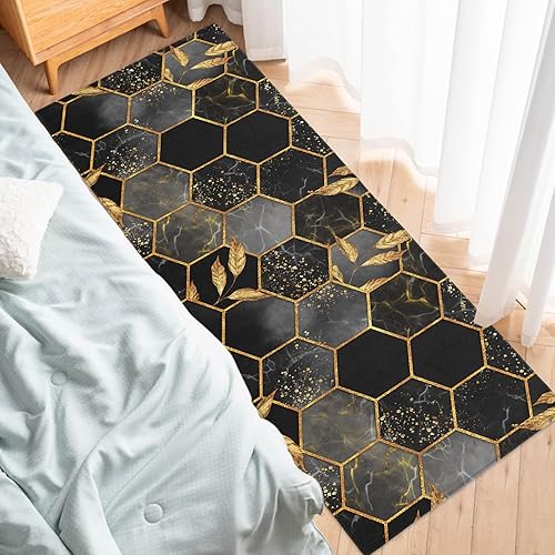 Miniatura 4 de Tapete de baño de mármol, tapete suave para baño, ducha, bañera, cocina, tapete lavable, tapete para dormitorio, cuarto de servicio, tapete para