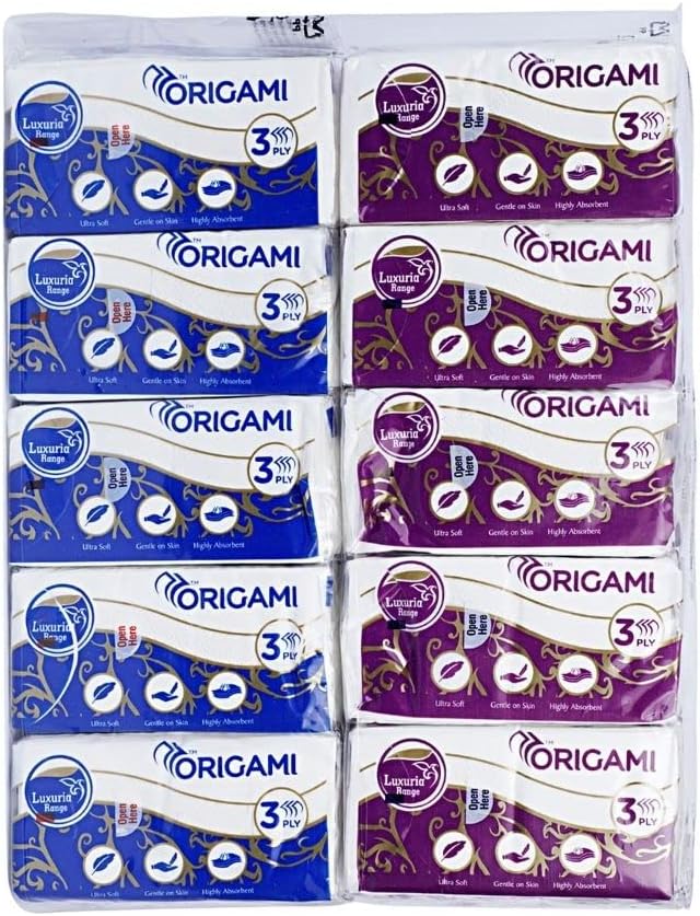 So..Soft 3 Ply Pocket Hanky Tissues - 10 Pulls (Pack of 20)