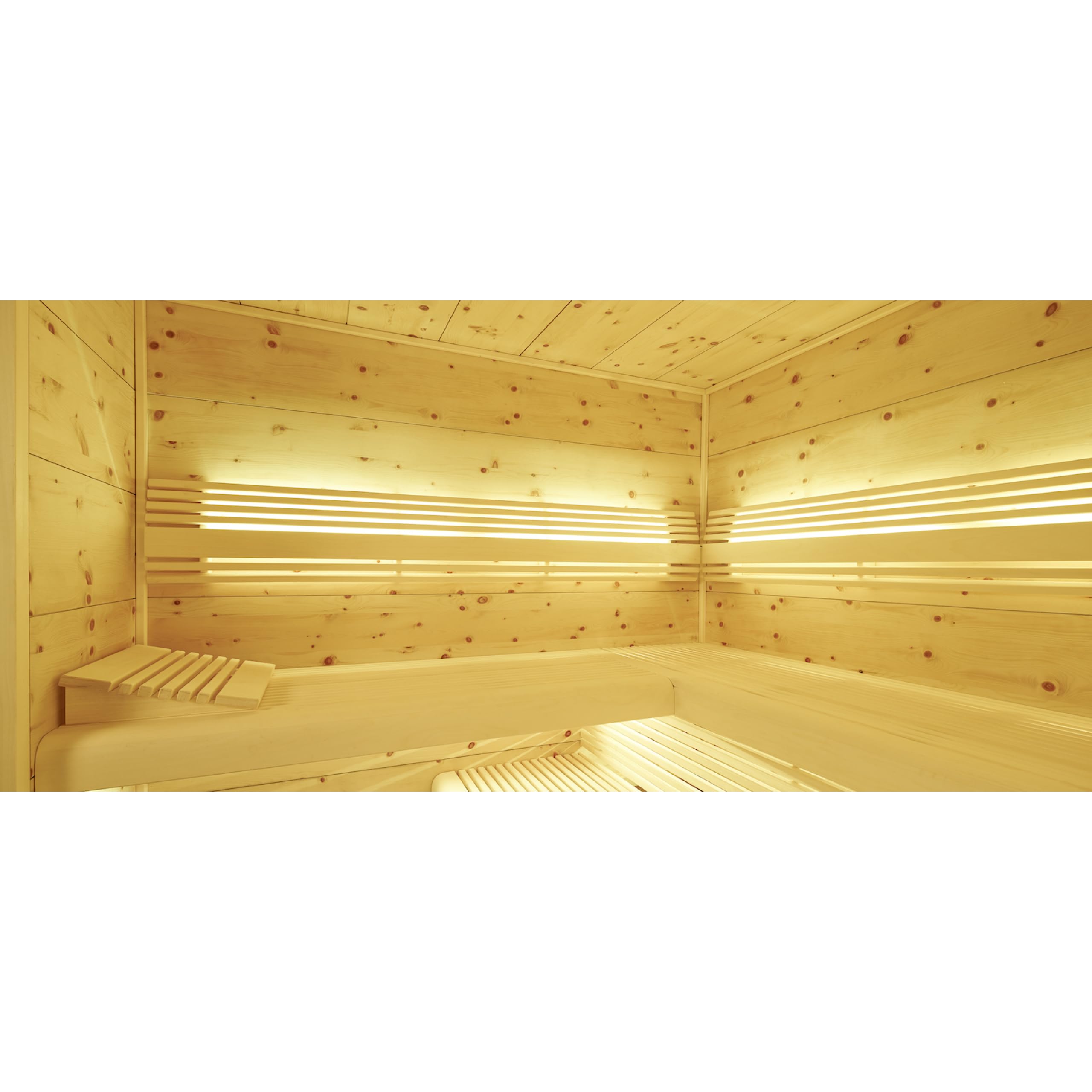 Lumia Sauna LED Beleuchtung Set mit 2 LED-Streifen 175 cm - EEK: G -