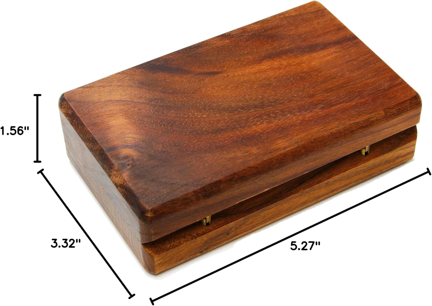 black walnut fly box