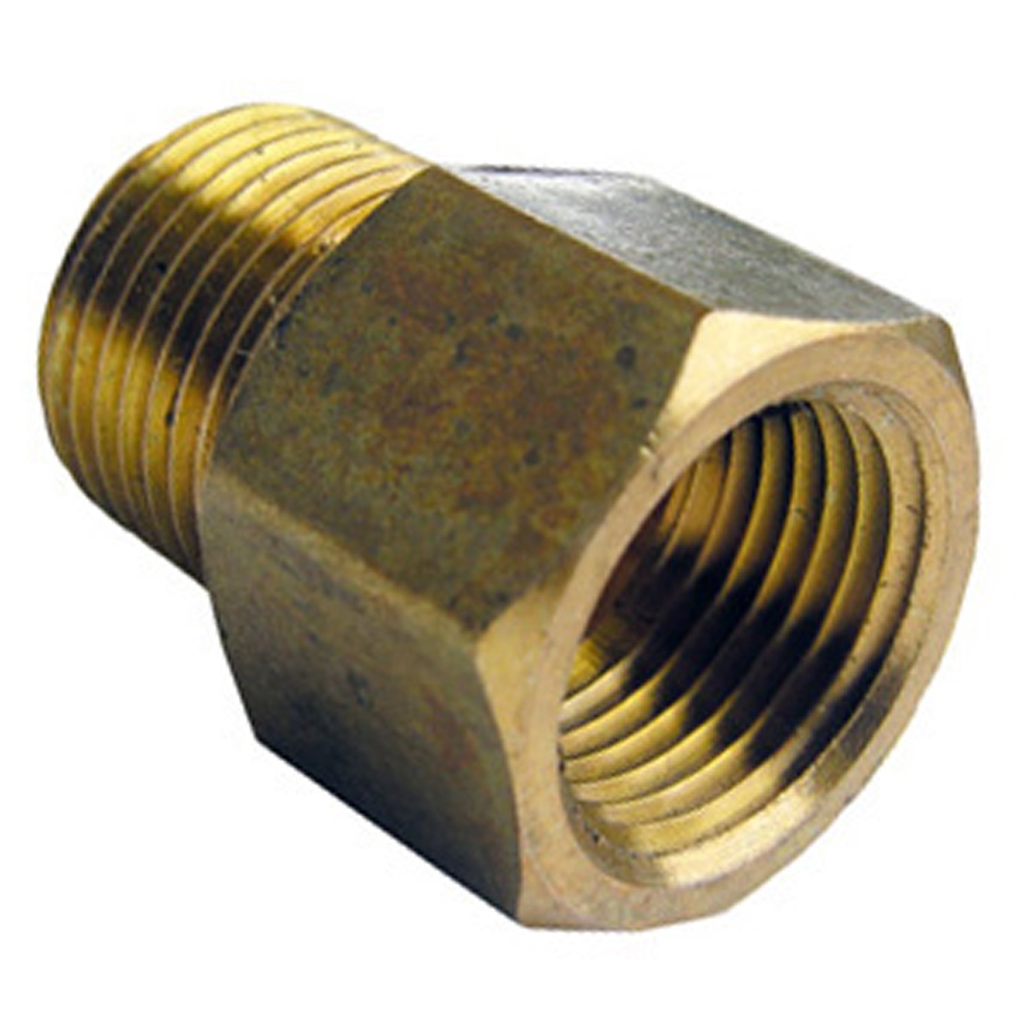 LASCO 17-8501 1/8-Inch Female Pipe Thread by 1/8-Inch Male Pipe Thread Brass Coupling